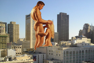 giantess collage nude city mega blonde cum giant male penis brunette couple muscles