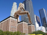 giantess collage nude pussy city blonde buildings low_angle jr skyscraper point_of_view suds behind_view soapy