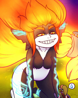 breasts drawing giantess micro furry macro color sword midna sheela imp shrunken_hero link_(the_legend_of_zelda) princess_zelda_(the_legend_of_zelda)