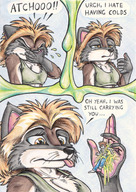 micro furry color tongue cerberus panels snot