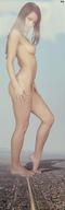 breasts giantess collage nude giga city destruction mikeyboy foot_crush looking_at_viewer