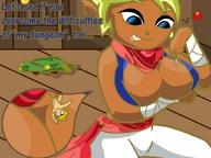 drawing blonde color blue_eyes handheld huge_breasts pirate video_games tetra link_(the_legend_of_zelda) princess_zelda_(the_legend_of_zelda)