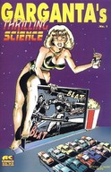 drawing giantess blonde comic vehicles parking_lot garganta book cover_page gargantas_thrilling_science drive_in_theater