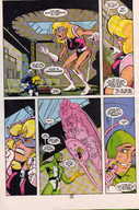 growth giantess comic shrunken