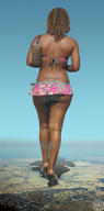 collage city mega butt destruction legs walking foot_print back dark_skin hedin suburbs behind_view