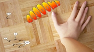 barefoot shrunken_men finger_crush under_foot darkangle989 tiny_mk angles_playground digital_render