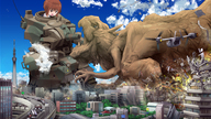 giantess city rampage battle girls_und_panzer