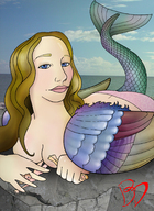 drawing giantess color handheld ocean mermaid shrunken_men pinned bd siren mythological