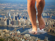 collage city mega bridge destruction barefoot river skyscrapers pedicure sam_faiers