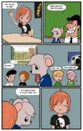 giantess vore furry comic color digestion story shrunken_men shrunken_woman mousani