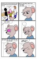 giantess vore furry comic color digestion story shrunken_men shrunken_woman mousani
