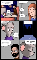 giantess vore furry comic color digestion story shrunken_men shrunken_woman mousani