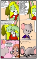 giantess vore furry comic color digestion story shrunken_men shrunken_woman mousani