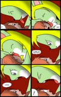 giantess vore furry comic color digestion story shrunken_men shrunken_woman mousani
