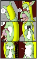 giantess vore furry comic color digestion story shrunken_men shrunken_woman mousani