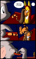 giantess vore furry comic color digestion story shrunken_men shrunken_woman mousani