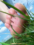 giantess crush feet barefoot soles legs grass outdoors dirty_soles sky nature point_of_view imminent_crush foort_crush