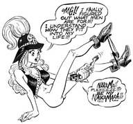 drawing giantess insertion monochrome handheld one_piece mini_giantess amazon aphelandra