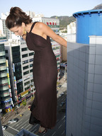 collage brunette wonderslug evening_wear black_dress vehicle_crush kate_beckinsale looking_at_tiny