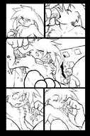 drawing growth furry comic monochrome cownugget