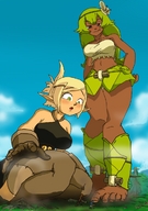 giantess feet mega elf foot_crush cloclo2 evangelyne wakfu amalia