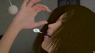 vore tongue handheld shrunken_men open_mouth between_fingers licking_lips dialogue darkangle989 tiny_mk angles_playground looking_at_tiny digital_render