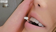 vore handheld brown_eyes shrunken_men face entrapment inside_mouth between_fingers licking_lips dialogue darkangle989 tiny_mk angles_playground looking_at_tiny digital_render