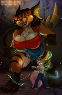 giantess pokemon furry raichu fox artie cougr ampz noben