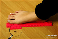 collage barefoot shrunken_woman ruler