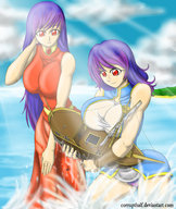 drawing handheld ocean giantesses falling ships sailors corruptking looking_at_tiny