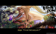 drawing gentle giantess anthro mega color long_hair small_men brunette english idkura snake_girl commission bryan_lobdell snake_women timing