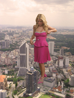 giantess collage city blonde clothed buildings helicopter dress looking_down jessica_simpson accasbel kuala_lumpur