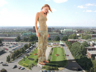city blonde park wonderslug sandals looking_down parking_lot top michelle_behennah