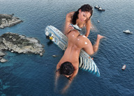 giantess collage nude black_hair butt handheld ocean brunette crawling cruise_ship teasing giantesses tolik above_view overturned
