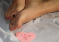 collage toes barefoot shrunken_men pedicure between_feet