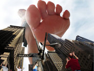 giantess collage city mega upskirt destruction small_men barefoot foot_crush giantess_katelyn skyscraper point_of_view multiple_victims looking_at_tiny