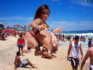 giantess collage feet beach ocean soles sand sky beregous resort nicole_bahls sunbathing beach_goers