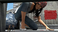 giantess crush clothed handheld blood domination couple story cruel hand_crush under_foot squeezed sorenzer0 digital_render