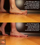 crush collage feet barefoot blood story cruel pinned under_foot squeezemeflat hardwood_floor giantess_deeane