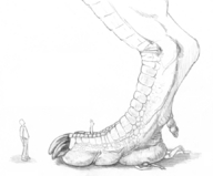 drawing crush feet dragon monochrome giant domination foot_crush cruel reptile under_foot scalie 5-d