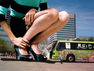 giantess collage feet high_heels buildings wonderslug squatting hand legs bus crouching pedicure manicure bending_down titania_aelita black_nails