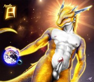 drawing furry giga horns anthro space color giant penis planet moon