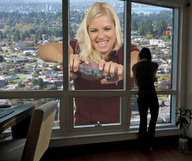 giantess collage city blonde destruction wonderslug cruel hand_crush houses jenni_czech apartment car_crush
