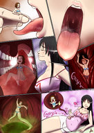 drawing panties vore color clothed digestion k-on! stomach shrunken_woman xanafar internal_view