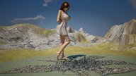 landscape city mega barefoot angle walking looking_down mountains under_foot darkangle989 imminent_crush tiny_mk digital_render