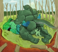 drawing feet anthro color butt giant penis sex sweat reptile testicles giants scalie