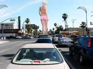 giantess collage blonde traffic low_angle wonderslug streets vehicles sky behind_view anna_faris