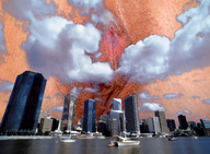 giantess collage pussy giga city beach water unknown_artist boats skyscrapers clouds