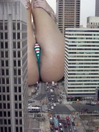 giantess collage city butt buildings thong hand legs jr streets vehicles between_buildings