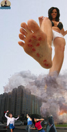 giantess crush feet city destruction buildings death people shadester smoke imminent_crush